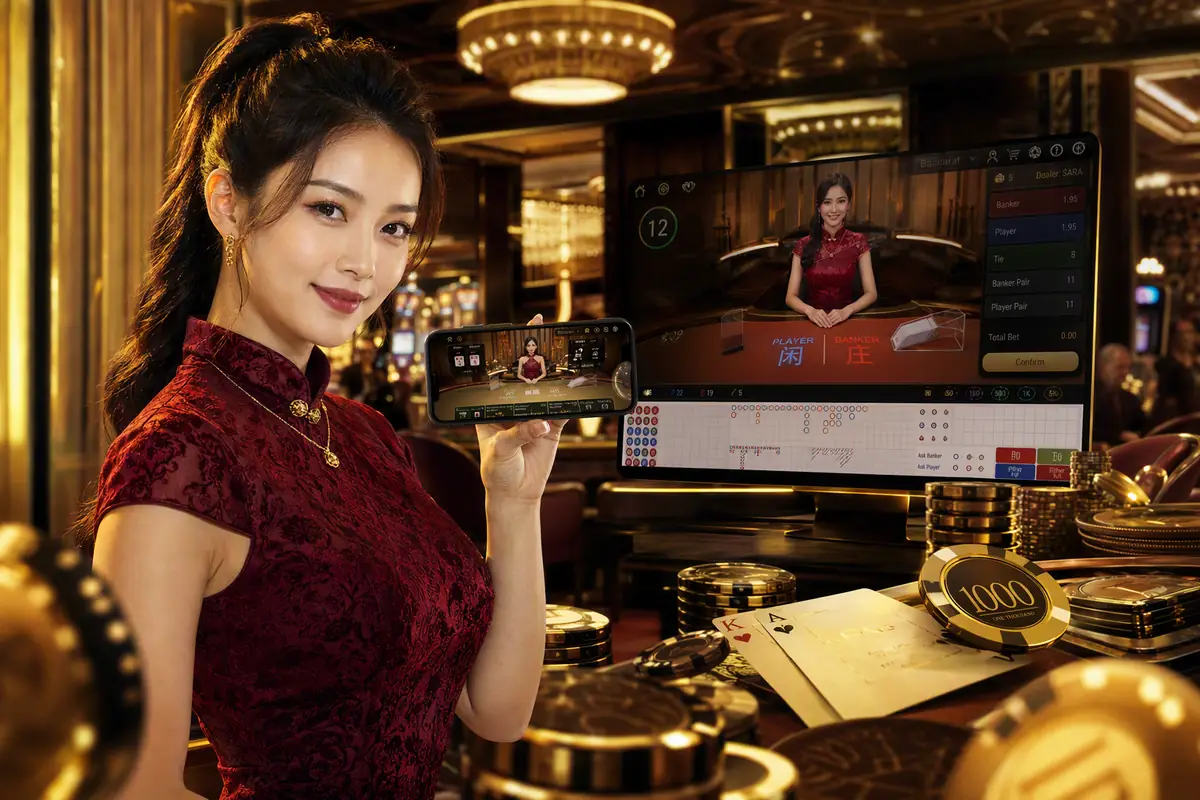 mmk997 Live Casino Studio ဒီလာနှင့် ကစားသူချိတ်ဆက်မှု